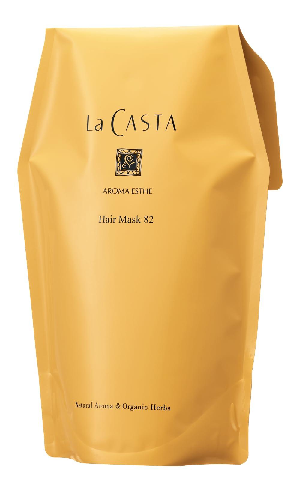 La CASTA Aroma Esthe Маска-уход для волос 82 Рефил Органическая 600 г Для тех, кого беспокоит запах, и Сделано из натуральных компонентов - липкость. Япония. Аромат.