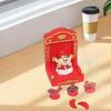 Chinese Deity Figurine with Altar for Spring Festival Tabletop Display