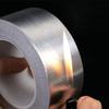 High Temperature Aluminum Foil Tape 10M Fireproof Tape New Fiberglass Aluminum Foil Tape  Seal Pipe