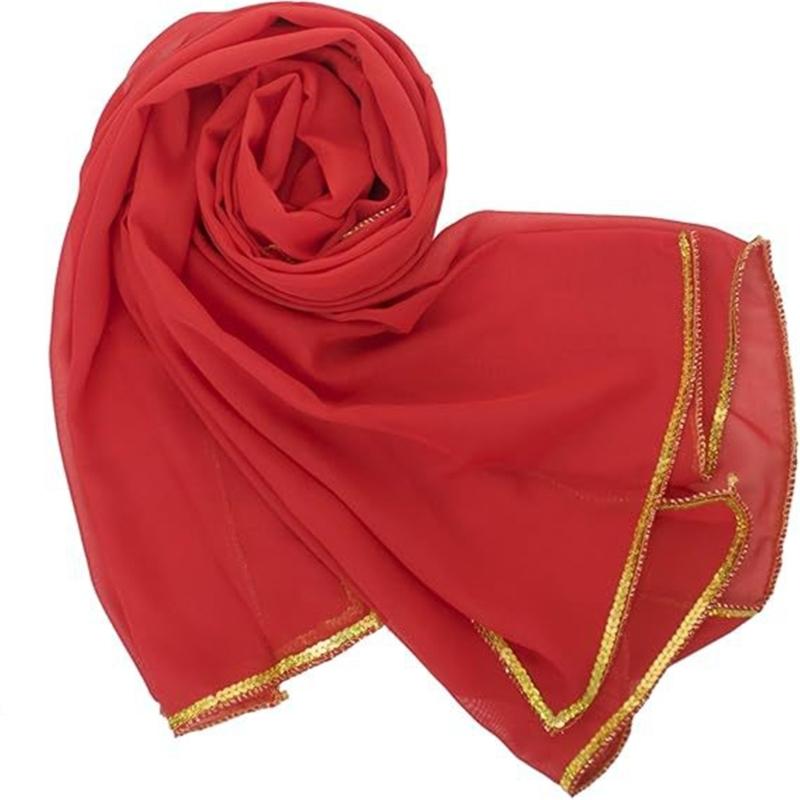 

Ightweight Hand Scarf Belly Dance Costume Outfit HHip Scarf Trim Shawls