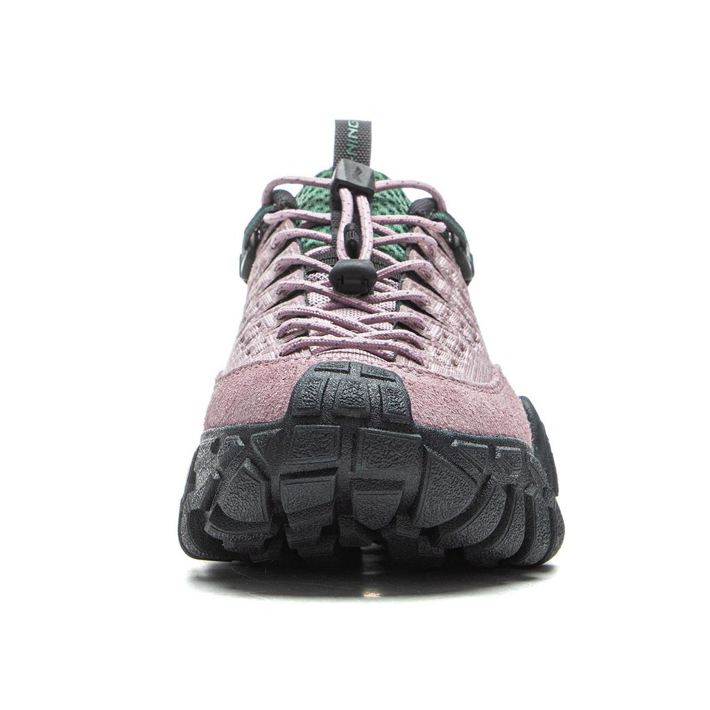 Li Ning Sand Dune Low top Casual Shoes Women's Ink Gray Purple AGCV364-3
