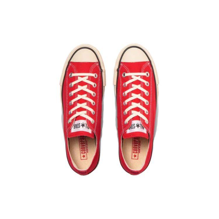 Converse Chuck Taylor All Star J Ox Trendy Cool Low Top Canvas Shoes Unisex Sneakers Red 31310430