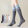 Female Yoga Pilates Home Fitness Jump Rope Exercise Muscle Can Pressure Long Leg Socks