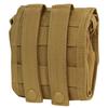CONDOR Foldable Utility Dump Pouch MOLLE Tactical Roll-Up Brown 498 MA36