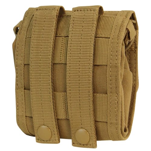 CONDOR Foldable Utility Dump Pouch MOLLE Tactical Roll-Up Brown 498 MA36