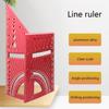 45 90 Degree Gauge Protractor Line Drawing Device Miter Triangle Ruler  Engineer