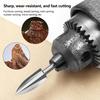 5/6 Pcs Hss Wood Carving Bit Set For Rotary Tools Precision Engraving Wood Carving, Root Carving, And Nuclear Carving