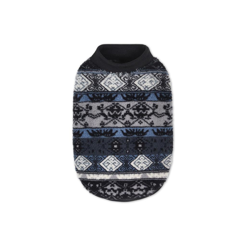 Ethnic Style Printed Fleece Pet Clothes Small Dog and Cat Hoodies Soft and Warm Clothing Pet Supplies Daily Dressing