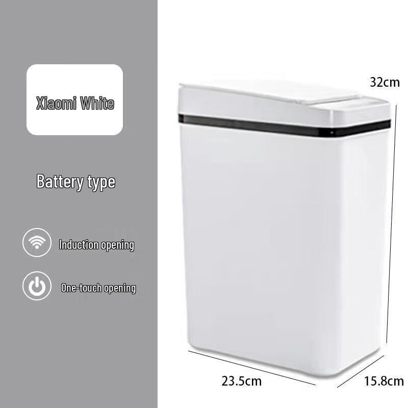 SMVP Smart Sensor Trash Can CN plug (adapter included)