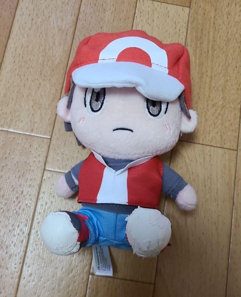 

Pokemon Center Limited Trainers Red Plush Doll Japan No Tags USED