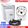 ZMFJH NMEA2000 52MM Oil Pressure Gauge M12 Plug 0-10Bar,0-145PSI Oil Press Meter PORT STBD Red LED for Marine Boat Yacht Vessel