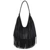 2026 Spring/Summer European & American Fashion Tassel Tote: Women's Versatile, Large Capacity Shoulder & Handheld Bag