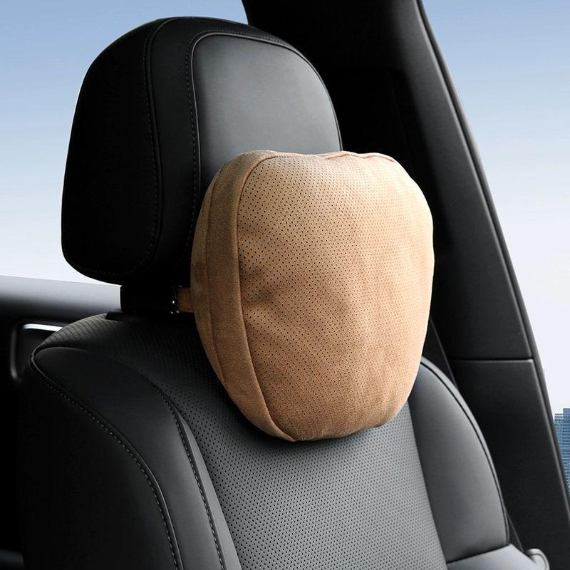 Nick Car Headrest Lumbar & Neck Support Pillow for Maybach S-Class, Mercedes, Tesla & AITO