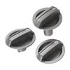 3 Piece Fan Control Knob Switch Set for Ford For Ranger 2006 2011 and For Mazda For BT50 Models Part Number UB9B61195