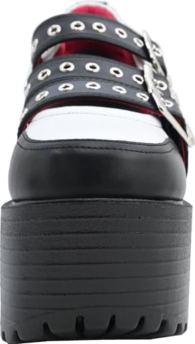 Chaussures à plateforme ceinturées