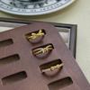 Medieval Vintage Micro-Inlaid Zircon Bow Open Ring Women'S Retro Light Luxury Niche High-End Index Finger Ring