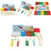 Magnetic Math Stick Box Colourful Wooden Counting Set For Kids Math Learning
