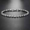 Jewelry Single Row Full Of Diamond-Encrusted Zircon Bracelets, Women'S Birthday Party Jewelry Accessories