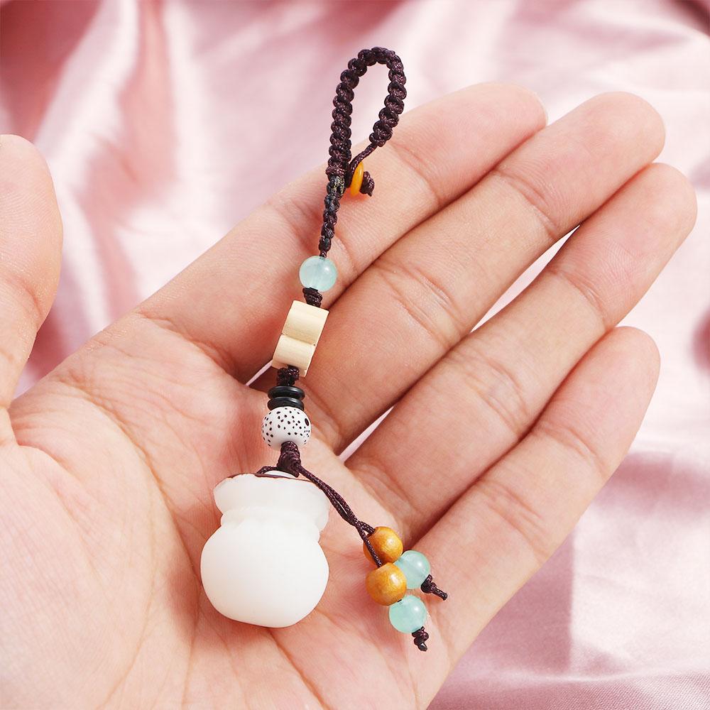 Charm Good Luck Fortune Bodhi Blessing Decoration Phone Strap Mobile Rope Bag Pendant Lanyards