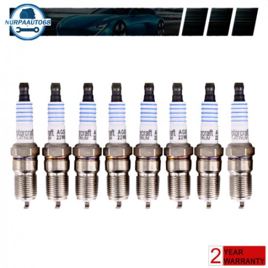 8Pcs SP479 Platinum Spark Plugs AGSF22WM For Ford Motorcraft 5.4L 6.8L SP-479 US