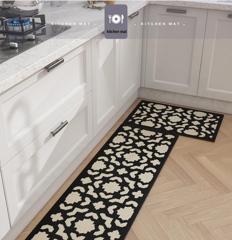 Comfortable, Non-Slip, Stain-Resistant Kitchen & Bedside Floor Mat: Water-Absorbent, Easy-Clean, Formaldehyde-Free