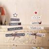 High Quality Christmas Wooden Pendant Decor For Stylish Living Room Accents