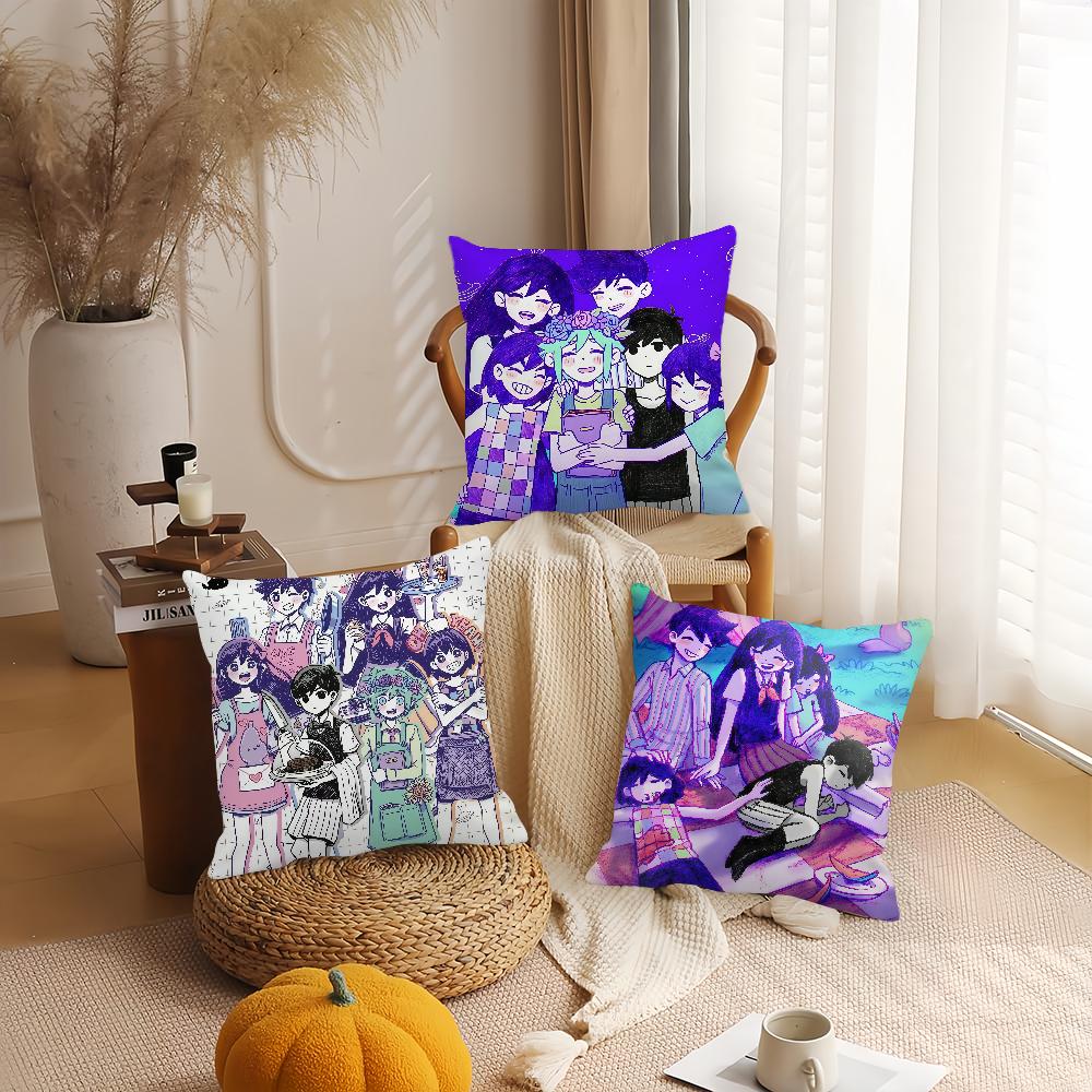 Game O-OmO-ori Pillow Case Office Cushions Suitable For Sofa Car Bedroom Decorative Cushion Cover