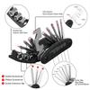 Mountain Bike Portable Socket, Multipurpose Wrench, Bicycle Multi Tool, Screwdriver, Motorcycle Repair Tools, 16 In 1
