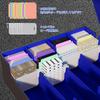 UNORUG Deck Trading Card Trading Card PU Trading Card Large 4 24 Dividers with Compatible with Various Card Games and Case, Case, Case, Leather,