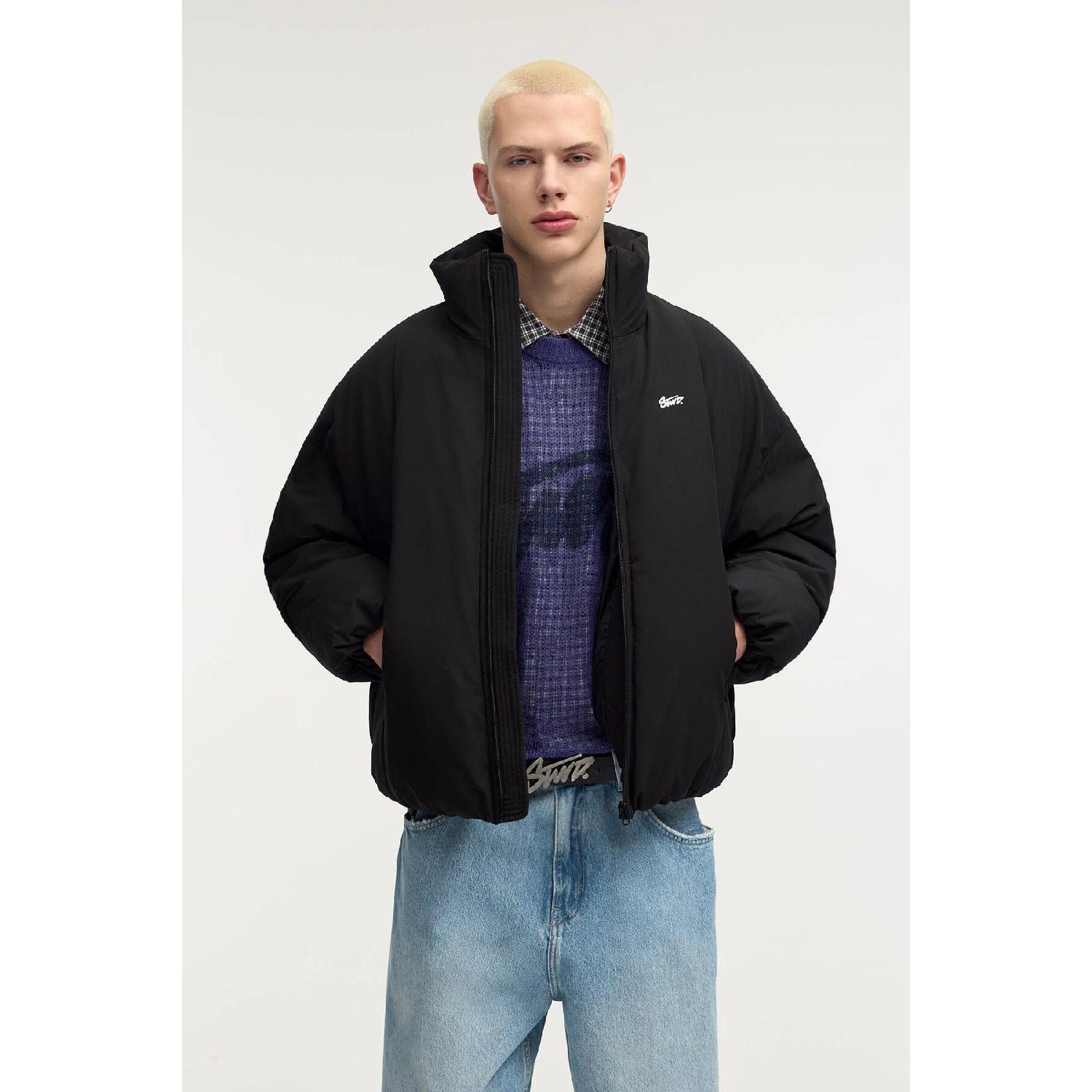 

Пуховик с логотипом Stwd S чёрный