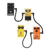3pcs Guitar Patch Cable Guitar Effect Pedal Cables Noiseless Right Angle Audio Cords Replacement Electric Guitar Parts