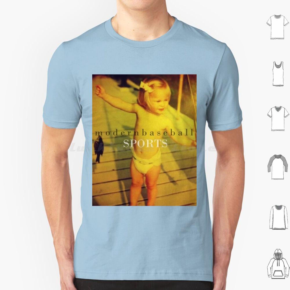 Modern Baseball Sports T Shirt Big Size 100 Cotton Modern Baseball Pop Punk The Front Punk Music Emo Mobo Band Brand New Indie S