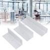 Aluminum Alloy Z and L Bracket for Single Door 500KG 1200lbs Holding Force Electromagnetic Lock Matching Bracket for Inward Door