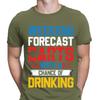 Weekend Forecast Darts With A Chance Of Drinking Funny Novelty Mens TShirts6NE