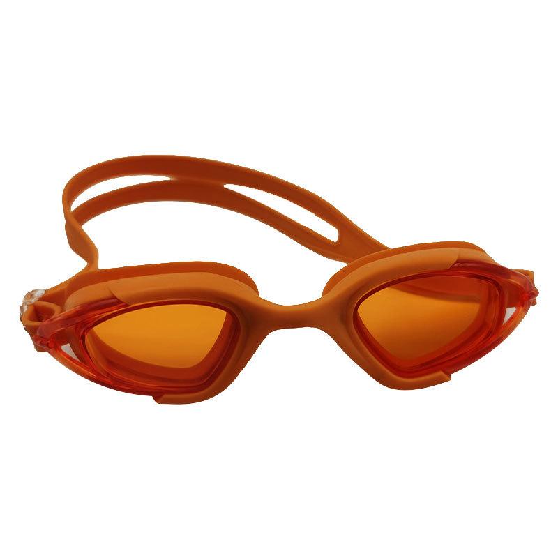 Silicone One-piece Unisex Swimming Goggles Anti-fog High Definition Goggles Equipment