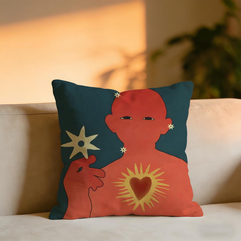 

Susan Cushion Cover Cozy Velvet Throw PillowSoft Warm Cushion For Sofa Bed 30x30 cm