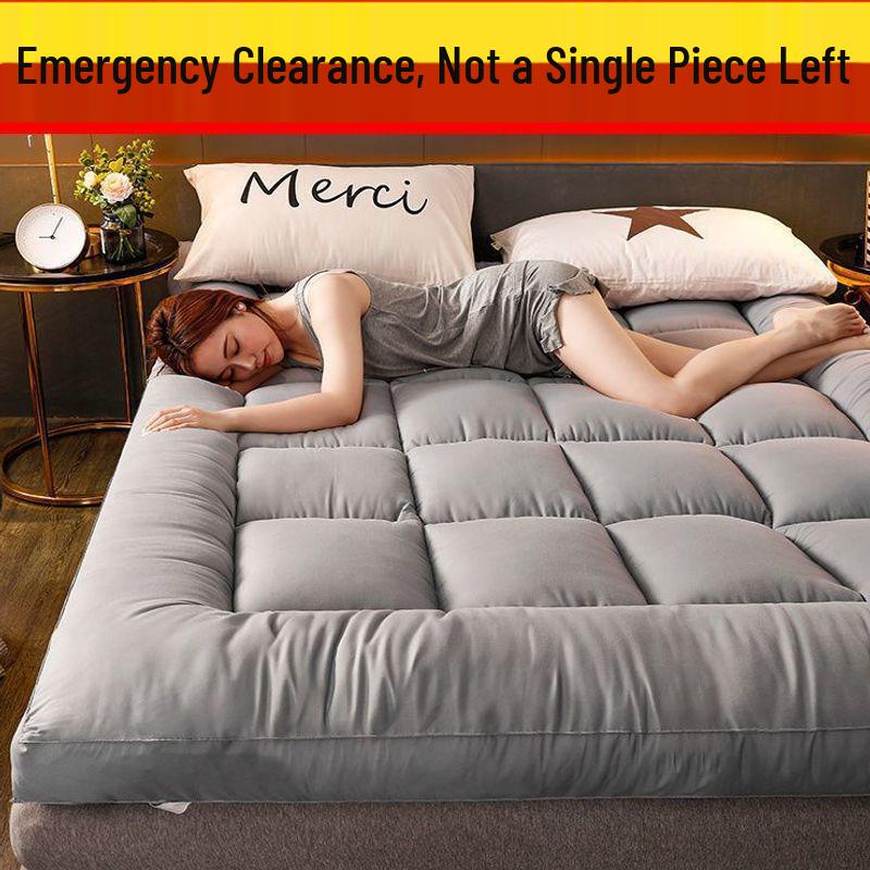 Thickened Soft Mattress Pad - Quilted Tatami Protector for Home, Foldable, 1.5-1.8 Meters