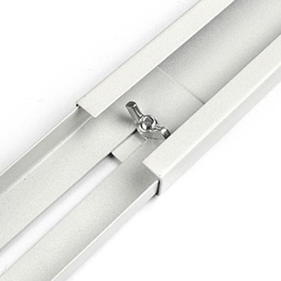 2 Pièces Rouleau d'Appareil Extensible Robuste Rouleau Lave-linge Coulissant Élévable Mobile Lave-linge Sèche-linge Machine Meuble Déménageur Support avec Roues