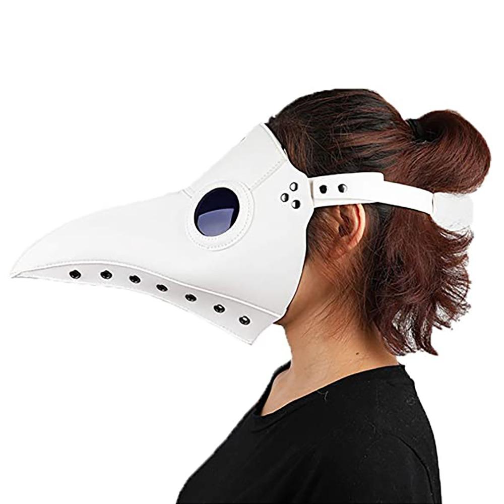 Halloween Hot Sale Plague Doctor Mask Punk Style Steam Crow Beak Bird Doctor Party Mask