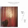 Cross-Border LED Christmas Lights - Luminous White Birch Branches for Home Decor