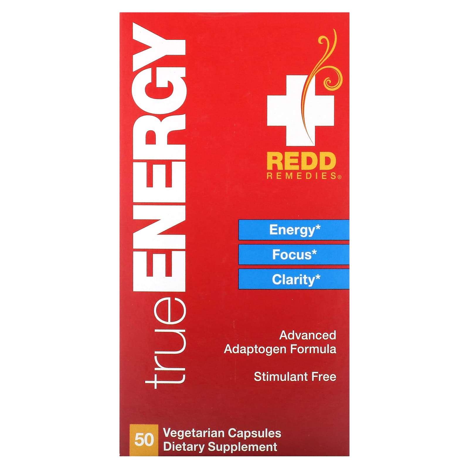 

Redd Remedies, TrueEnergy, 50 Veggie Capsules