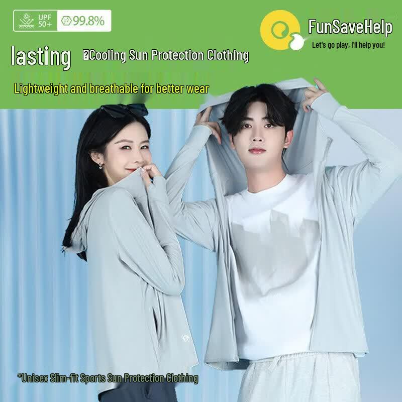 

Unisex Slim-Fit Sports Sun Protection Jacket