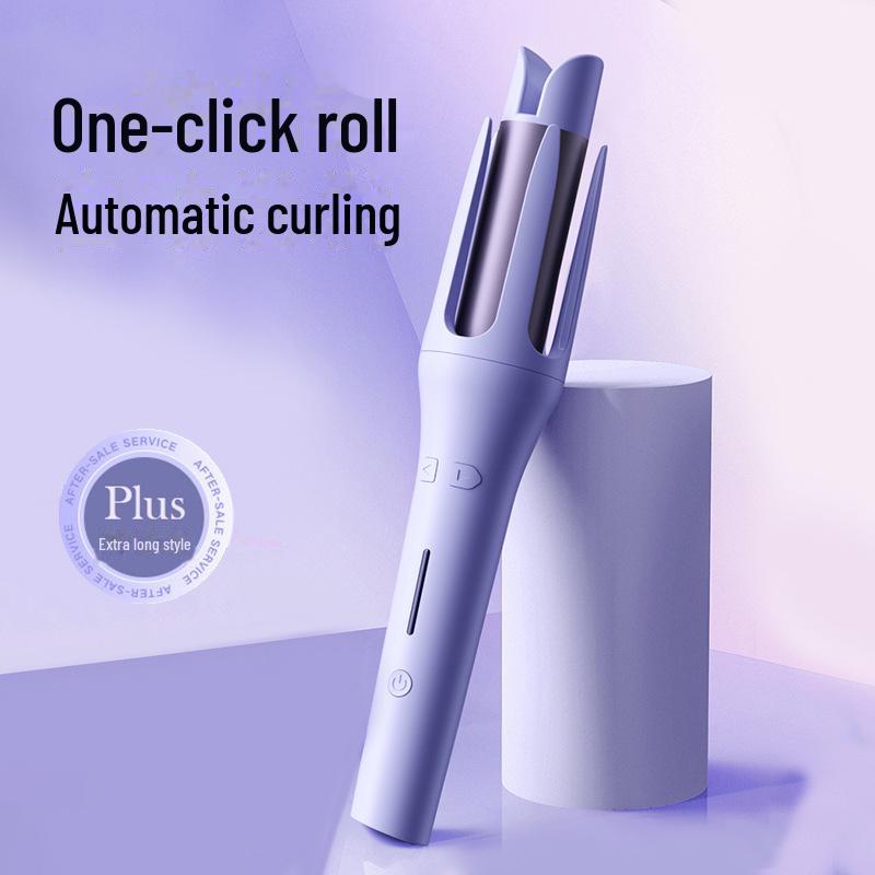 32mm Automatic Curling Iron with Negative Ion Technology - Handheld, Dorm-Friendly, Hair Safe, Big Wave Curler