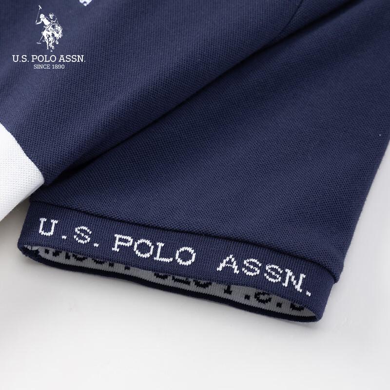 U.S. Polo Assn. Dámské ležérní polo šaty áčkového střihu