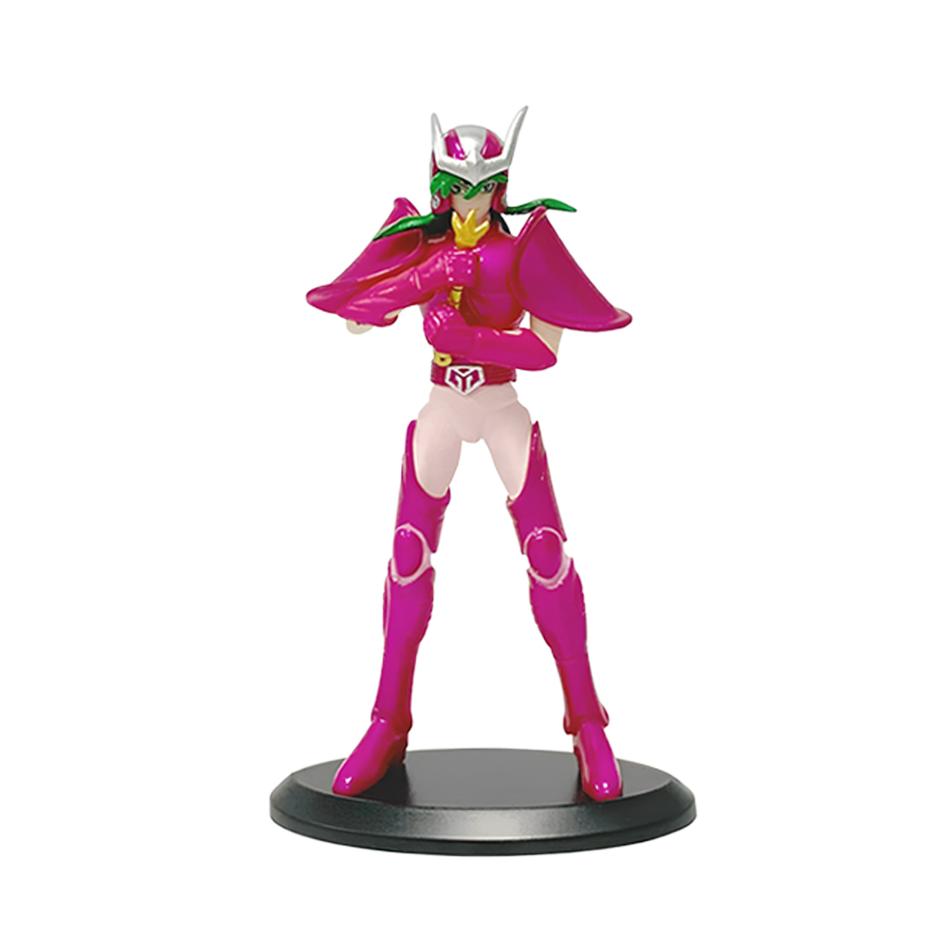 18CM Anime Figure Phoenix Ikki Hyoga Seiya Shiryu Standing Armor Model Children's Toys PVC Box Desktop Collection Decoration