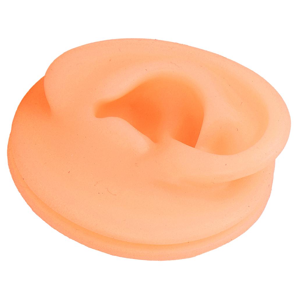 Silicone Ear Acupuncture Practice Model Reusable Simulation Ear Display Model False Ear Model
