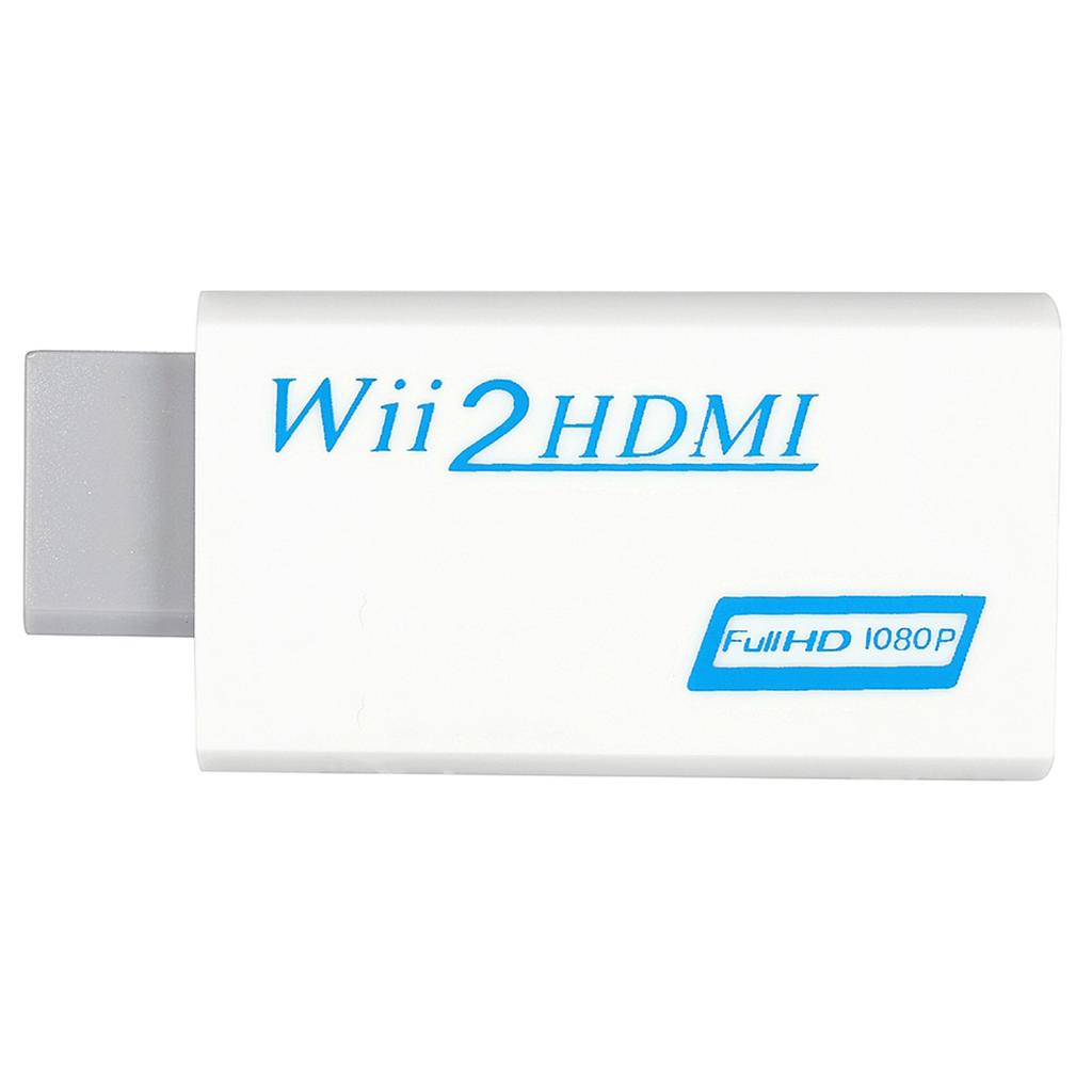 For Wii To HDMI 720P1080P Upscaling Converter Adapter 3.5mm O Video Output