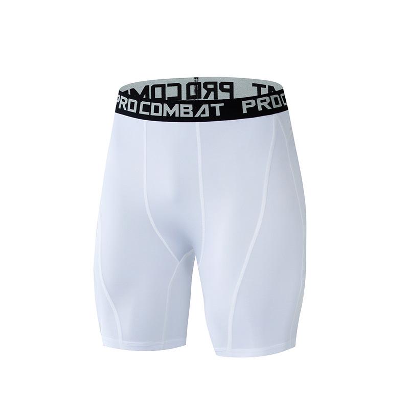 Men's Quick-Dry Compression Shorts for Running, Fitness, and Basketball - 5-Point Stretch Base Layer Athletic Pants.