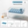 28-Grid Press-Type Ice Cube Tray: Creative Large-Capacity, One-Press Release for Easy Ice Making and Storage