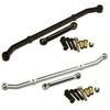 Durable Aluminum Steering Linkage Link Arm Set For 1/10 Rc Rock Crawler Cars Ax10 Scx10